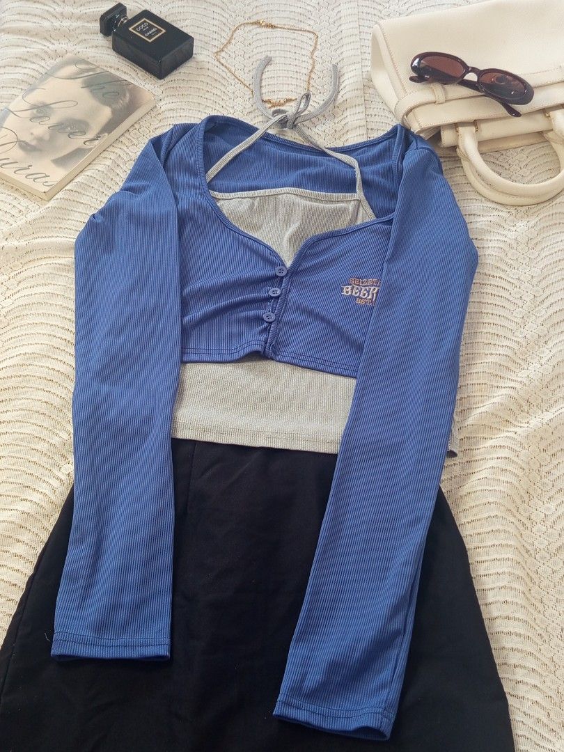 Pre-loved crop tops part 2 (Category: Sets or Coordinates) located in Quezon City. Submitted by pertamerna (Listing ID 1464180780, Image 3). Description: Pre-loved crop tops name your price loc: qc can meetup/ courier (1-2 days), same day delivery .