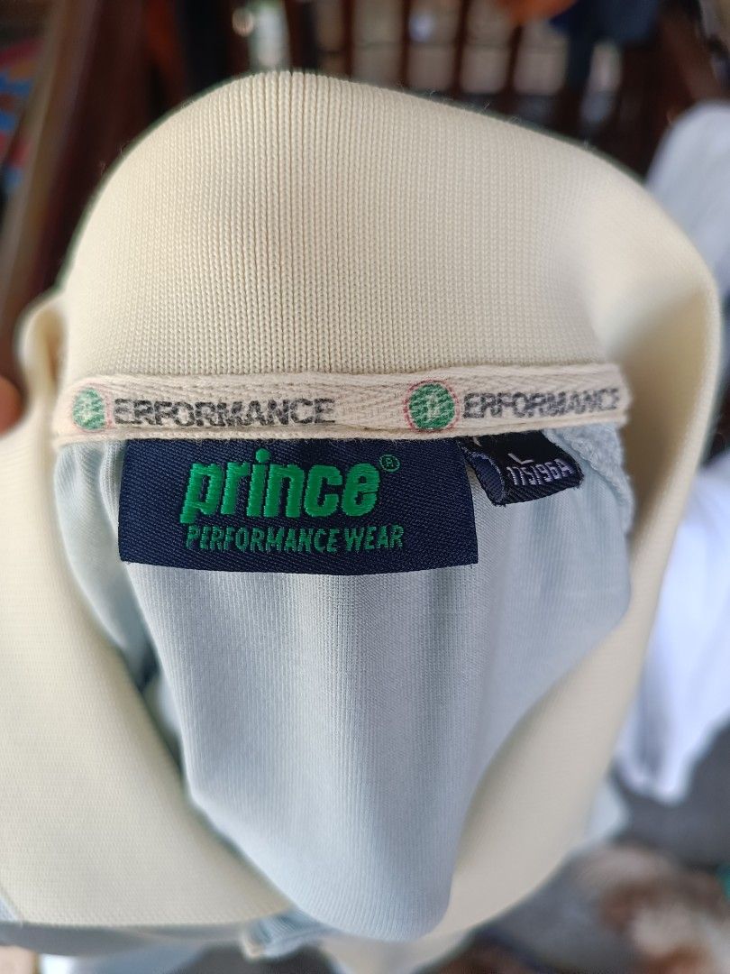 Prince Performance Wear Polo Shirt Light Blue (Category: Tshirts & Polo Shirts ) located in Urdaneta. Submitted by tetsudoubletaps (Listing ID 1464159095, Image 3). Description: + SF - Light blue Prince polo shirt - Features Prince's performance wear technology - Embroidered Prince logo on chest - Light cream colored collar - Made with Zelcon fabric - Ideal for sports or casual wear.