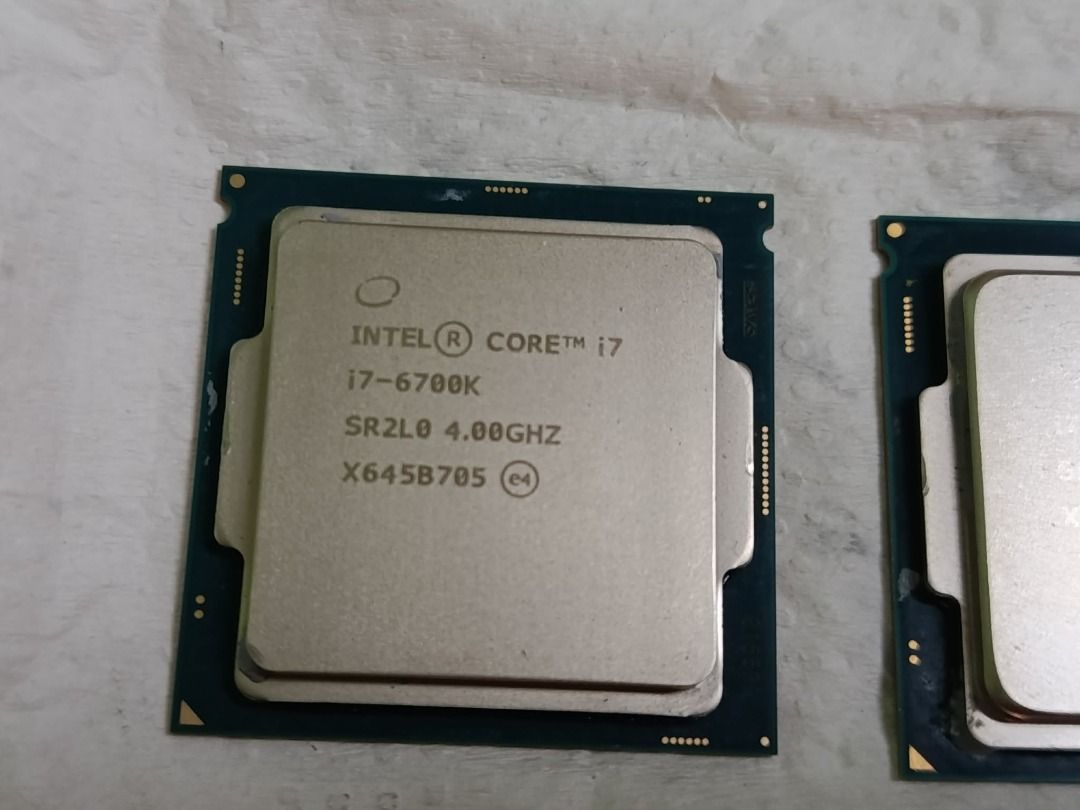 processor i7 6700K 6th gen (Category: Computer Parts) located in Quezon City. Submitted by carou85958 (Listing ID 1464195294, Image 2). Description: 100% good 100% working 4 Cores 8 threads Intel HD Graphics 530 price p2500each 17 ibp road batasan hills qc.