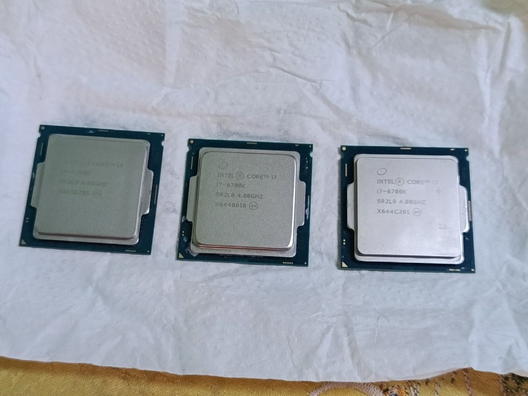 processor i7 6700K 6th gen (Category: Computer Parts) located in Quezon City. Submitted by carou85958 (Listing ID 1464195294, Image 1). Description: 100% good 100% working 4 Cores 8 threads Intel HD Graphics 530 price p2500each 17 ibp road batasan hills qc.