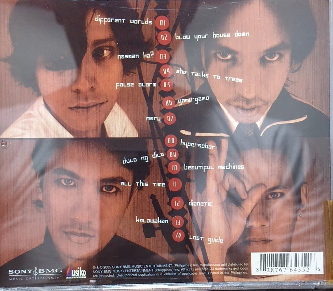PUPIL Beautiful Machines CD Album (Category: CDs & DVDs) located in Manila. Submitted by ruelcabrer77078 (Listing ID 1464329310, Image 3). Description: - PUPIL's "Beautiful Machines" CD - Includes all 14 tracks - Brand new, still sealed jewel case - Perfect for fans of OPM rock.