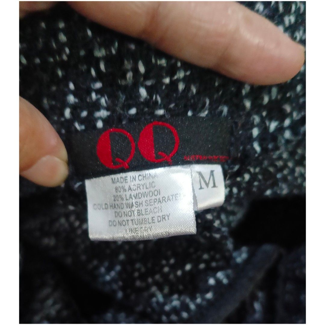 QQ Collection Knit Wrap Cardigan / Jacket -Medium #545 (Category: Coats, Jackets and Outerwear) located in Santa Cruz. Submitted by gie_thrift_shop (Listing ID 1464191906, Image 3). Description: QQ Collection Knit Wrap Cardigan / Jacket ✨ Imported Fresh from Australia! ✨ Upgrade your cool-weather wardrobe with this cozy and stylish textured cardigan coat. Features a unique wide lapel collar, a front waist tie belt for a flattering silhouette, and