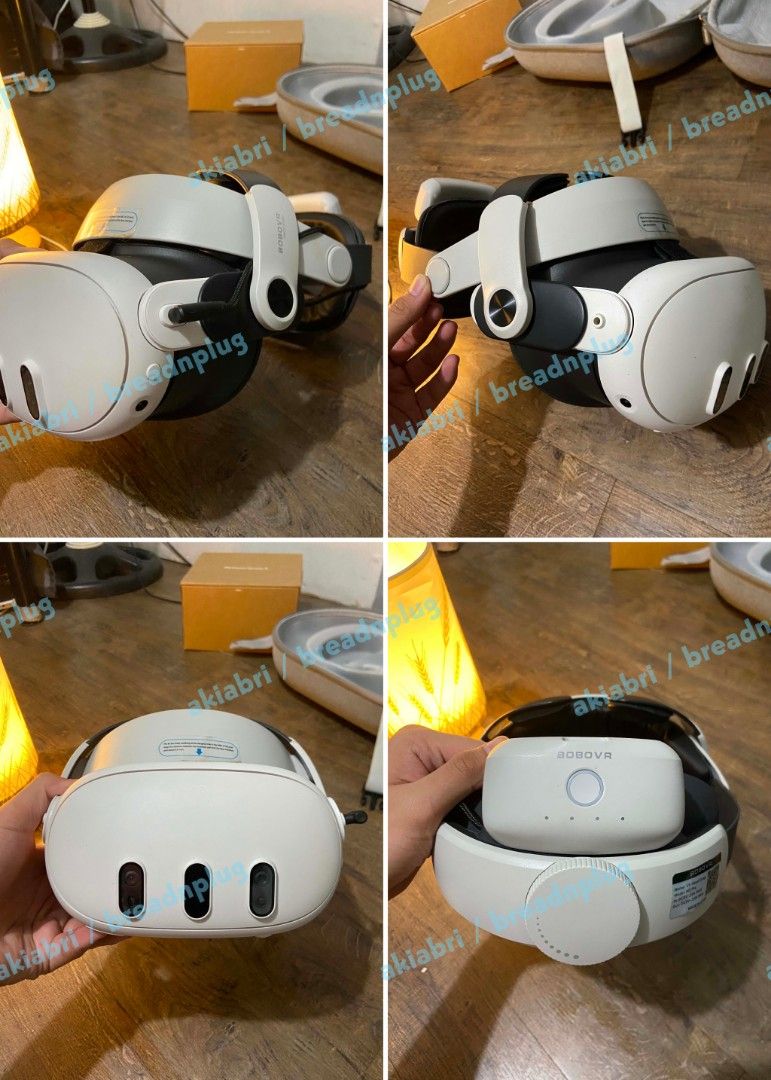 Quest 3 512GB bundle (Category: Others) located in Manila. Submitted by akiabri (Listing ID 1464301720, Image 2). Description: Meta Quest 3 512GB Complete Bundle (WYSIWYG) ₱32,000 (Negotiable) 🥽 Plug & Play - Fully working and ready to use Includes: - Meta Quest 3 512GB Headset - 2 Original Meta Quest 3 Controllers - BOBOVR Upgraded Halo Head Strap - BOBOVR Magnetic Battery Pack — 1 pack - Original Meta Quest 3 Stock Strap - White Silicone Contr
