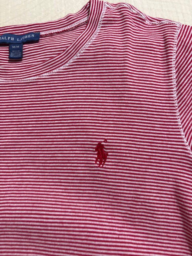 Ralp Lauren stripes in red (Category: Coats, Jackets and Outerwear) located in Makati City. Submitted by january05 (Listing ID 1464182678, Image 3). Description: negotiable comfi to wear.