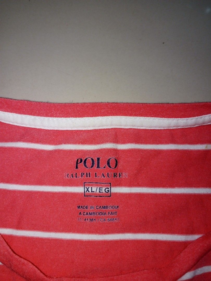 Ralph Lauren (Category: Tshirts & Polo Shirts ) located in Davao. Submitted by redickace1984 (Listing ID 1464292996, Image 2). Description: as new dimes 20x26 color rate 10 no issues.