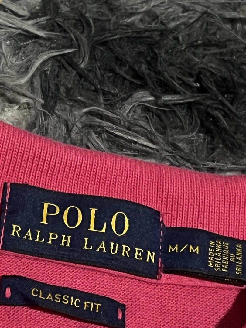 Ralph Lauren pink polo for men (Category: Tshirts & Polo Shirts ) located in Cebu City. Submitted by drip_block (Listing ID 1464188947, Image 3). Description: Size m on tag Dimes 18x25.