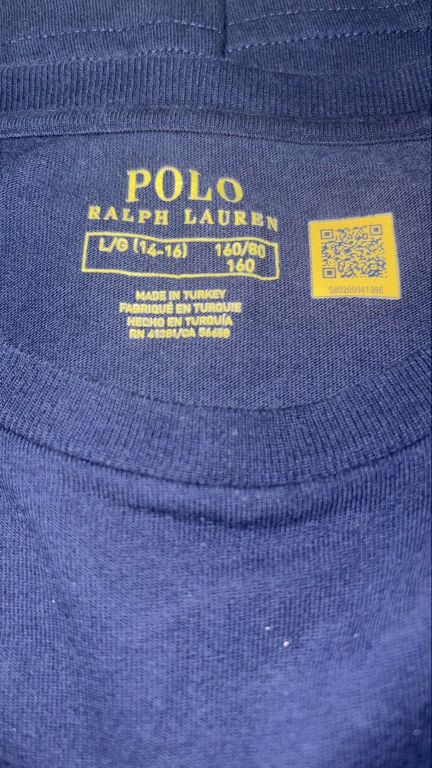 Ralph Lauren Polo Bear Cotton Jersey Tee (Category: Shirts) located in Taguig. Submitted by arichivedvault (Listing ID 1464156207, Image 3). Description: Cotton jersey tee, the iconic Polo Bear wears a signature Ralph Lauren look Cracked prints -gives of Vintage-y Vibe Dimensions W-16inches L-24inches Size M-Semi L (Women’s) 100% Authentic Scan the QR Code to see the shirt details in the RL website .