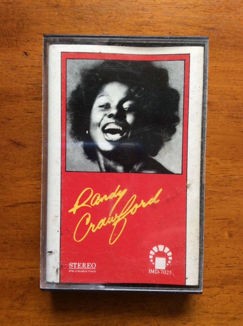 Randy Crawford Stereo Cassette Tape (Category: CDs & DVDs) located in Silang. Submitted by lawrencenorthey (Listing ID 1464199120, Image 1). Description: - Randy Crawford Stereo Cassette Tape - Side One: One Day I'll Fly Away, Blue Flame, Same Old Story (Same Old Song), When Your Life Was Low - Side Two: Last Night at Danceland, Tender Falls the Rain, My Heart Is Getting as Young as It Used to Be, Now May We Begin - Great addition to any music co