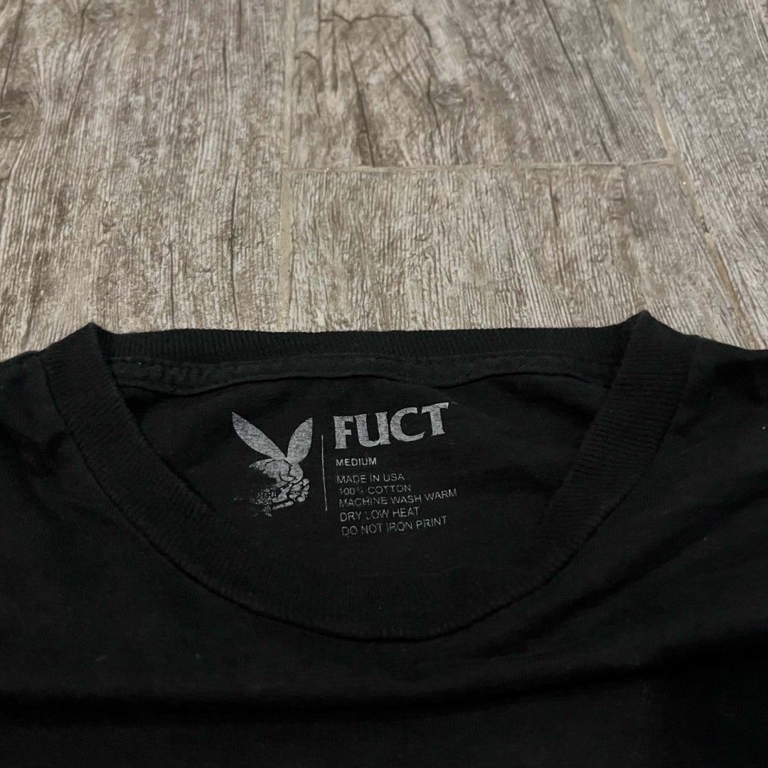 Rare Fuct x Death Before Dishonor Tee (Category: Tshirts & Polo Shirts ) located in Manila. Submitted by spo0ky.archives (Listing ID 1464302521, Image 3). Description: Width: 20 Length: 27.