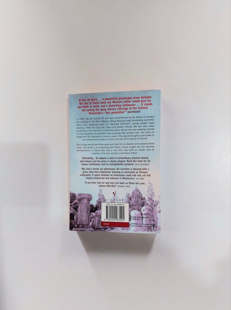 Red Dust: A Path Through China by Ma Jian (Category: Storybooks) located in Tanauan. Submitted by solanaclassics (Listing ID 1464145242, Image 2). Description: 📚 major bookshelf clean out / clearance sale ~ — RFS: decluttering my bookshelves and switching to digital books — MOP: Gcash | fast shipping *feel free to send a message if you wish to negotiate the price :).