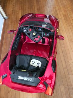Red Car Ride-on, Toys & Collectibles, Toys, Kids Toys on Carousell