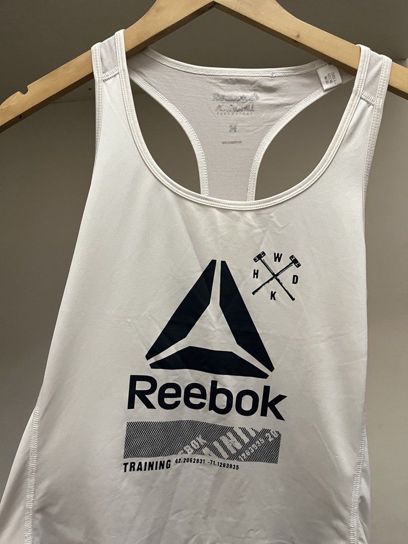 REEBOK activechill graphic tank top M (Category: Activewear) located in Davao. Submitted by rewearclub.dvo (Listing ID 1464289414, Image 3). Description: style code BK3125 Stretchable .