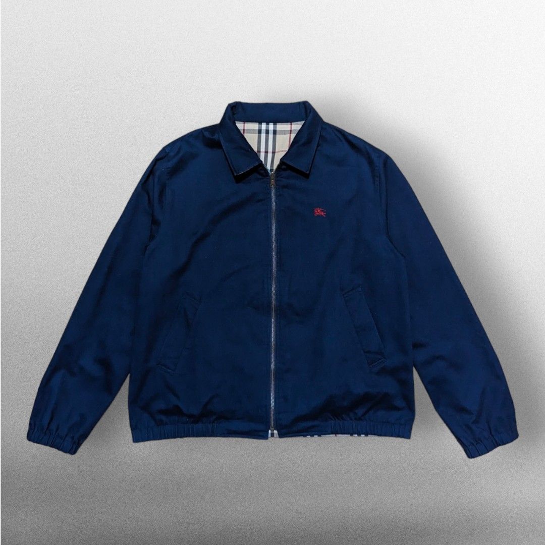 Reversible Burberry Harrington Jacket (Category: Luxury Apparel) located in San Juan City. Submitted by 4keeps.mnl (Listing ID 1464279155, Image 3). Description: AUTHENTIC VORIGINAL Condition: 9.5/10 Med to Large 23x26 Issue: NONE.