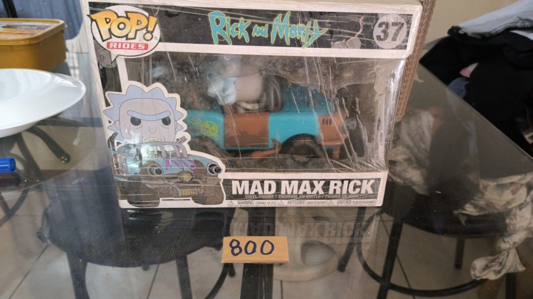 RICK AND MORTY FUNKO POP (Category: Action & Battle Toys) located in Manila. Submitted by glanidajamil (Listing ID 1464154428, Image 1). Description: bad box.