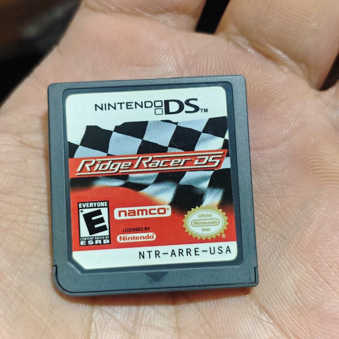 Ridge Racer DS Game Authentic (Category: Nintendo) located in Quezon City. Submitted by shopme_gadget30 (Listing ID 1464296064, Image 1). Description: kindly read the details first for sale fixed price mint Condition tested and working game card only compatible to Nintendo 3ds/DS usa region qc area meet up: sm north shipping fee must shoulder by the buyer via lalamove or grab payment: bdo/gcash happy gaming everyone.