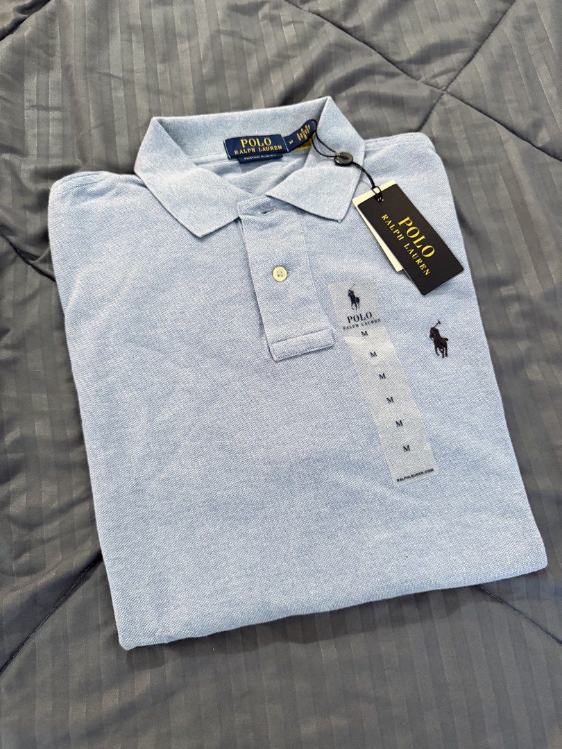 RL CUSTOM SLIM FIT SUZE MEDIUM (Category: Tshirts & Polo Shirts ) located in Manila. Submitted by margielababyyy (Listing ID 1464189237, Image 1). Description: SRP PRICE: 10k plus rfs: i don’t really wear color blue. Can do meetups around taft Add sf for delivery Add sf for delivery .