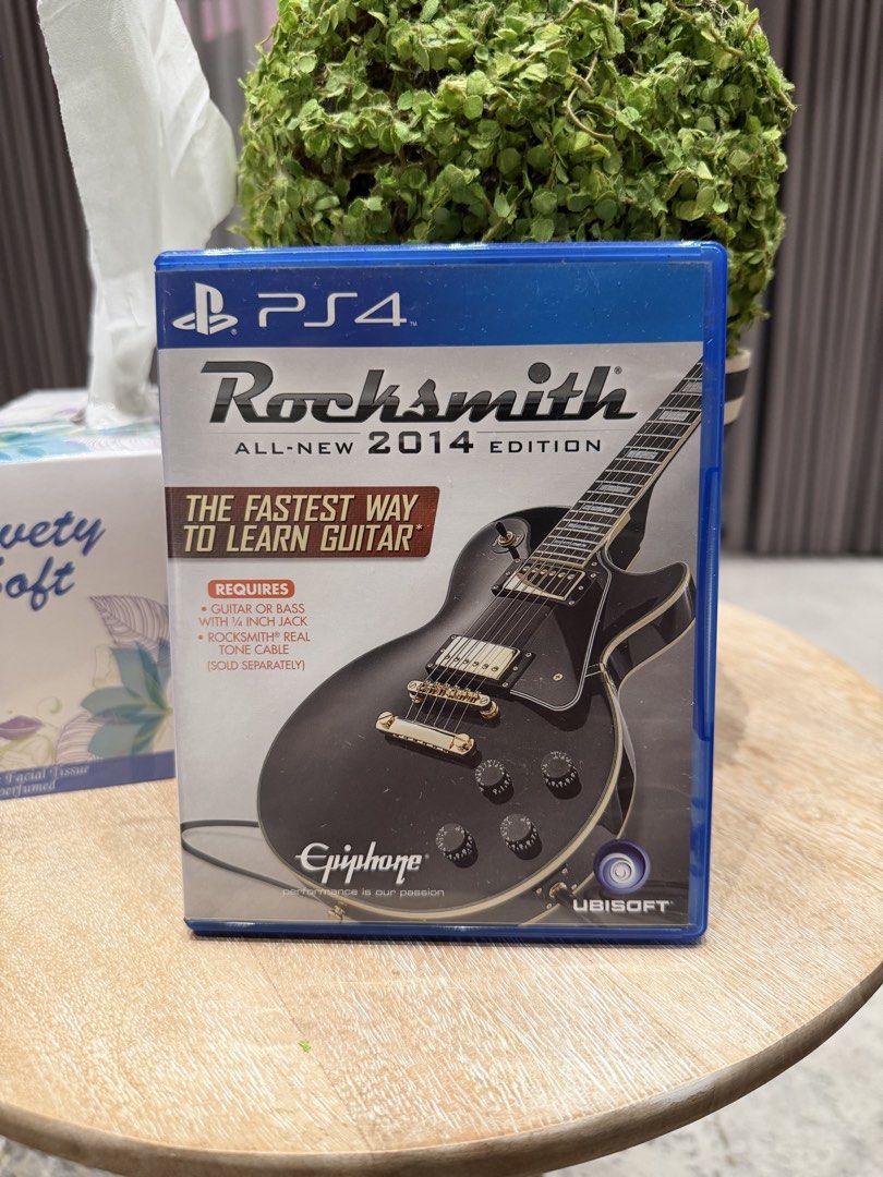 Rocksmith 2014 edition for PS4 (Category: PlayStation) located in Paranaque City. Submitted by krizdc (Listing ID 1464264095, Image 1). Description: Rocksmith 2014 edition for PS4.
