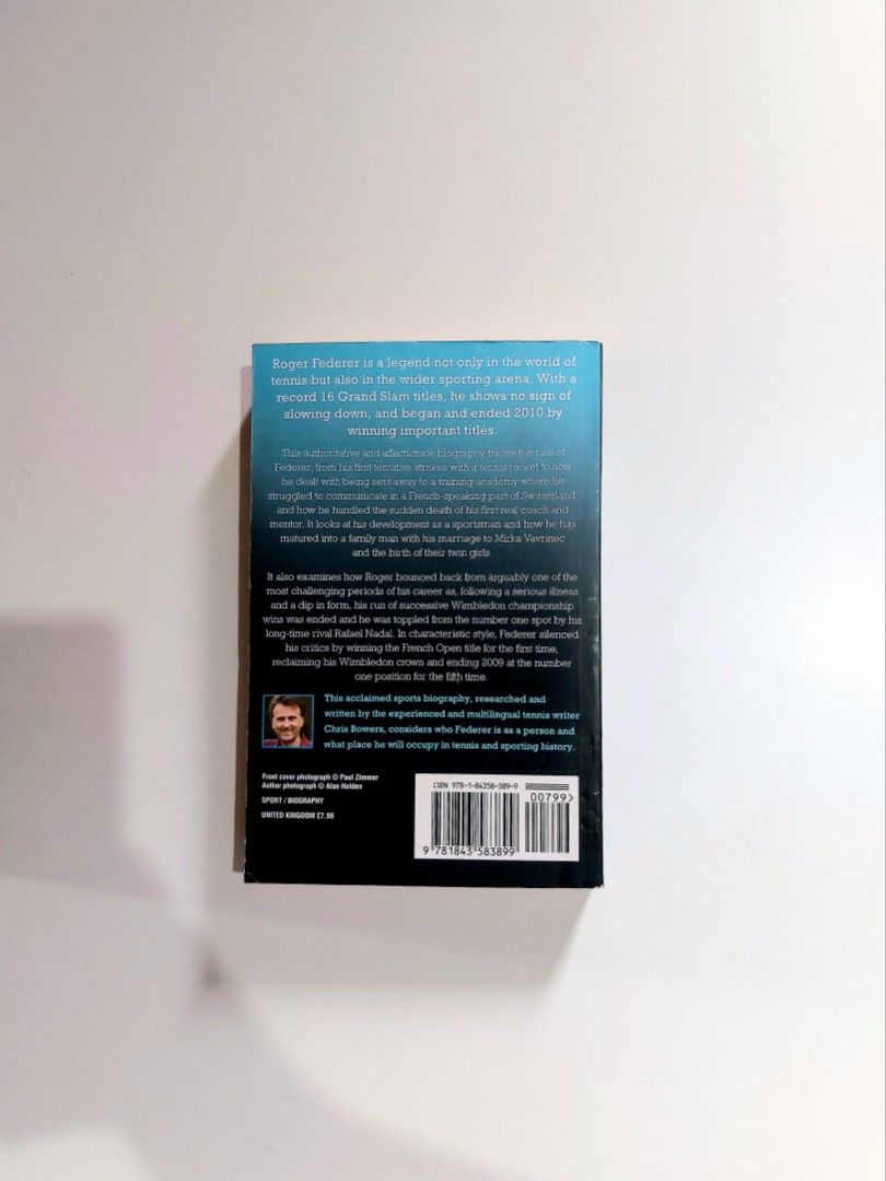 Roger Federer: The Greatest by Chris Bowers (Category: Storybooks) located in Tanauan. Submitted by solanaclassics (Listing ID 1464144861, Image 2). Description: 📚 major bookshelf clean out / clearance sale ~ — RFS: decluttering my bookshelves and switching to digital books — MOP: Gcash | fast shipping *feel free to send a message if you wish to negotiate the price :).