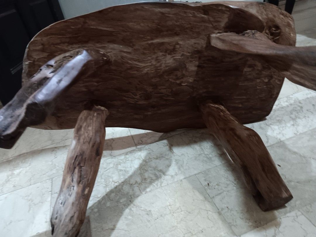 Rustic Style Molave Bench (Category: Chairs) located in Las Pinas. Submitted by jesus1smysavi0r (Listing ID 1464180137, Image 3). Description: - Handcrafted stool with a unique live edge wood top. - Sturdy solid wood base for a rustic, organic feel. - Versatile use as a side table or decorative accent piece. - Features beautiful and distinct natural wood grain. - Built for durability and long-lasting use..