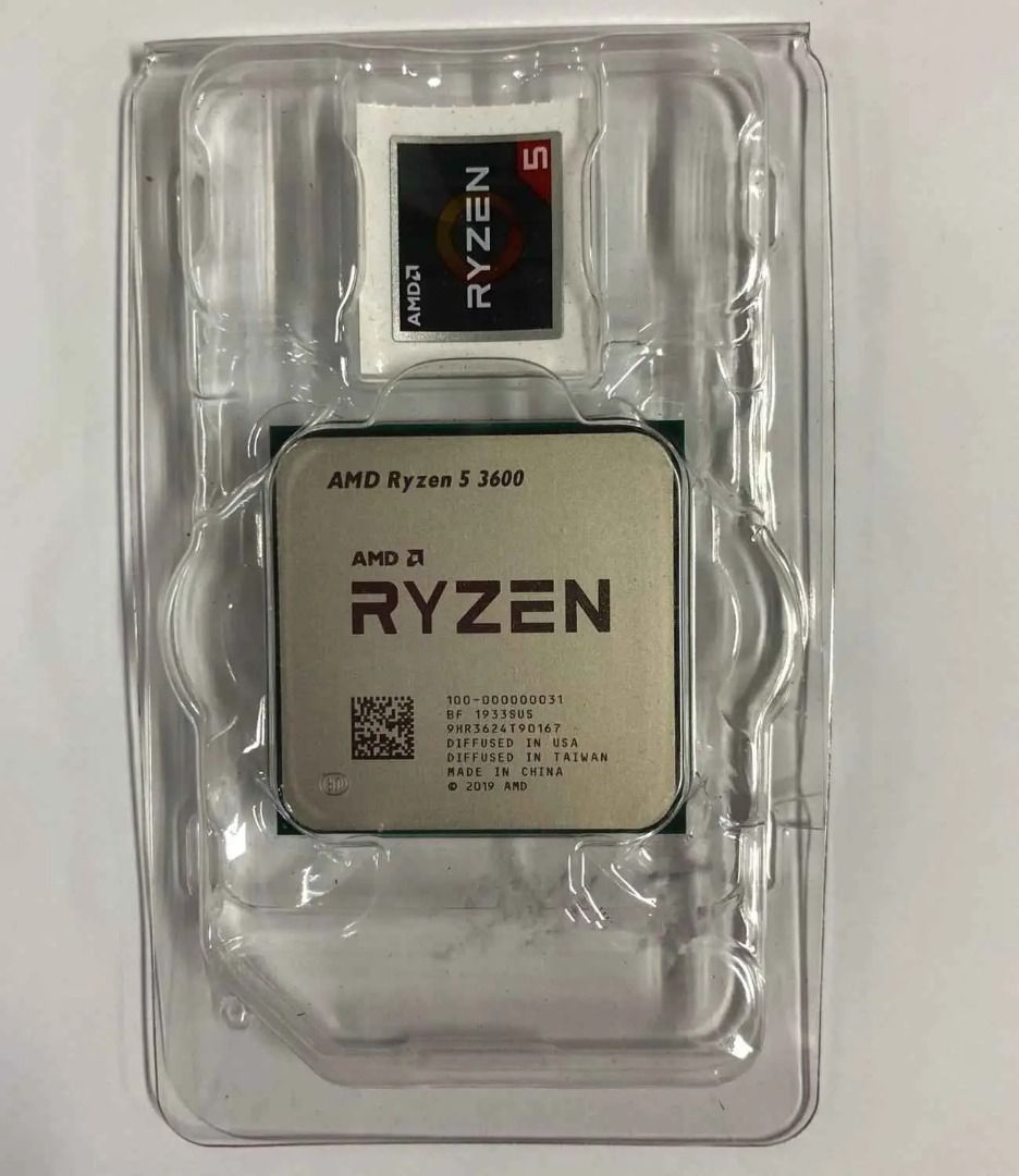 Ryzen 5 3600 6-Core Processor (Category: Computer Parts) located in Manila. Submitted by allanhs (Listing ID 1464305154, Image 1). Description: Ryzen 5 3600 6-core 12-threads Nakasalpak pa po sa PC. Available for videocall tests. RFS: Selling extra toys, Main PC Revamp 📌 Taguig/ Gil Puyat Tags: ryzen, amd, intel, gaming, cpu, desktop, pc, computer, ddr4, am4, ddr5, am5, 3600.