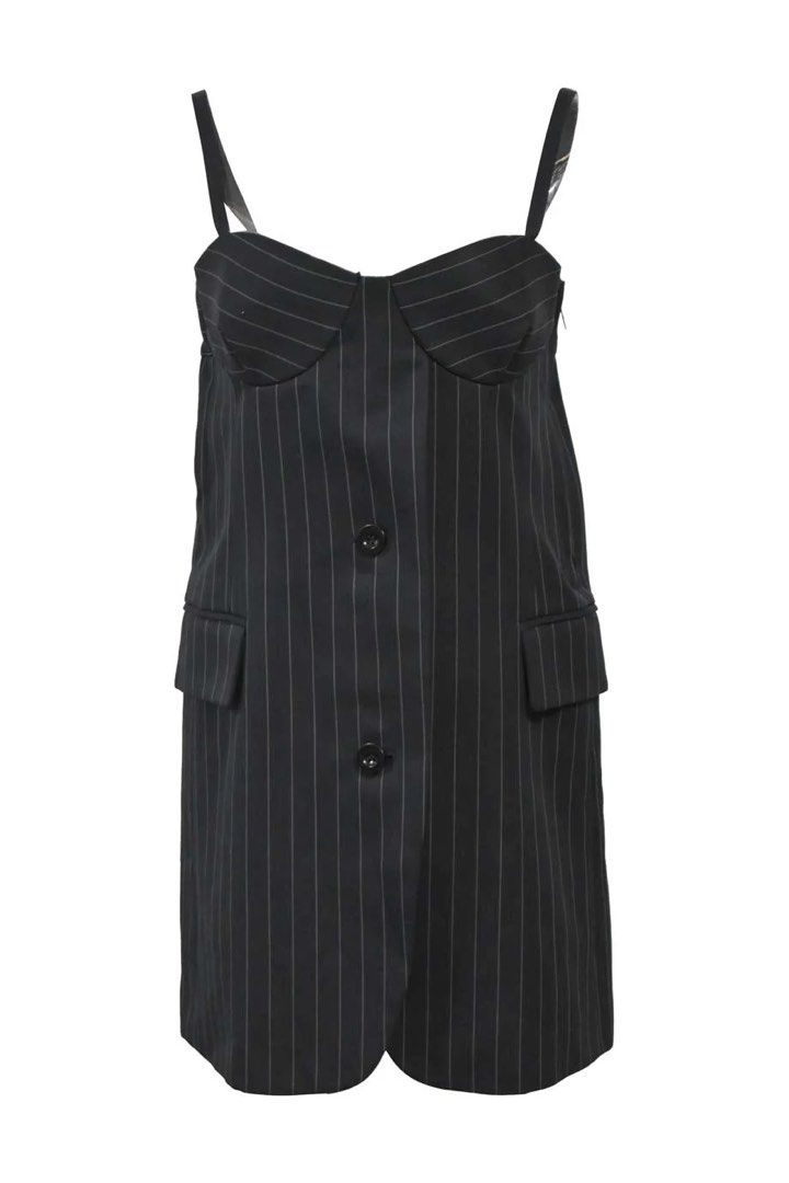 Sacai Stripes Mini Dress (Category: Dresses) located in Manila. Submitted by limsanity03 (Listing ID 1464275734, Image 3). Description: size 2 - Actual Dimes width 17-19 length 27 .
