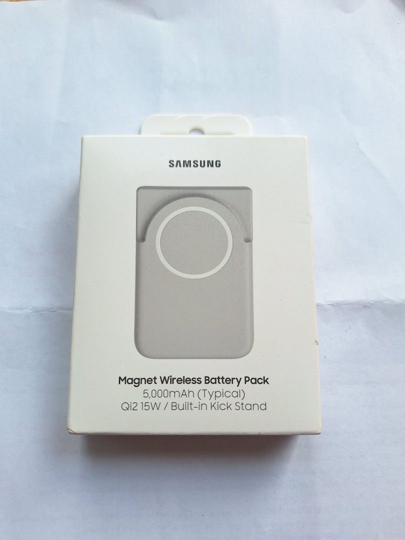 Samsung Wireless Battery Pack (Powerbank) (Category: Batteries & Power Banks) located in Makati City. Submitted by jed.tan (Listing ID 1464168211, Image 1). Description: Payment - Gcash, BPI Meetup - Rockwell Powerplant Mall - Security Bank (Jupiter st. corner Paseo de Roxas) *Crossposted on fb marketplace.