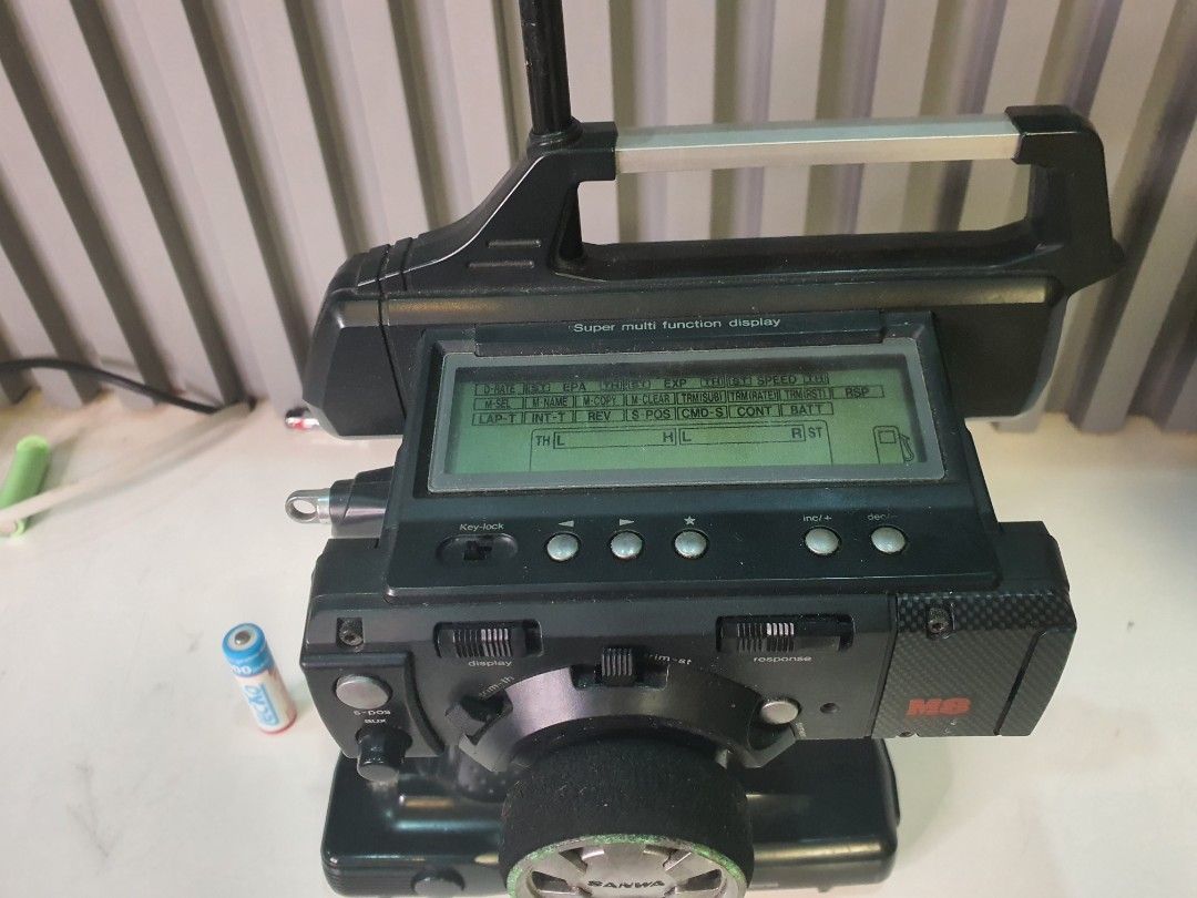 Sanwa M8 radio control surface transmitter (Category: Remote Control Toys) located in Tarlac. Submitted by ziv_surplus (Listing ID 1464332992, Image 3). Description: As is.