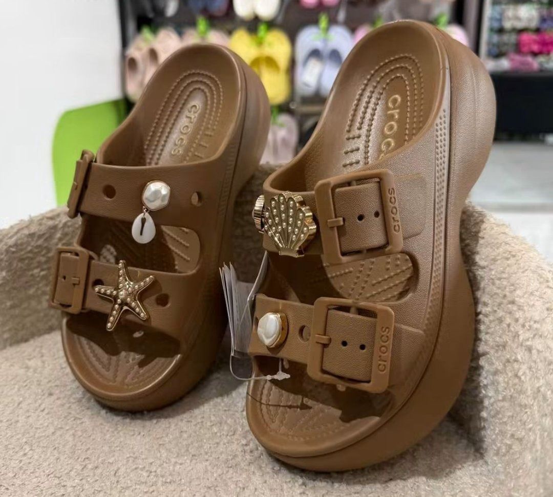 Saturday Sandals in Sepia (Category: Slippers and slides) located in Rizal. Submitted by hiraya16 (Listing ID 1464238313, Image 1). Description: W5 W6 W7 W8 W9 Available Onhand ready to ship DM ✉️ J&T - Lalamove - LBC.