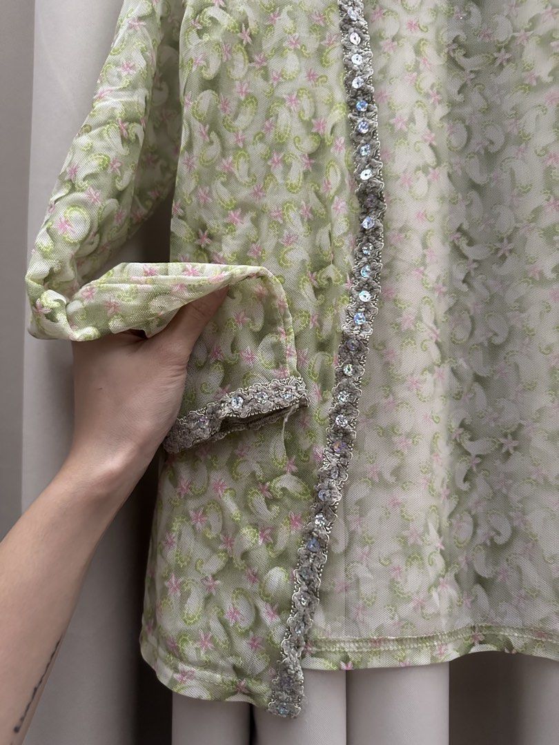 Sheer Bolero Top (Category: Blouses) located in Cainta. Submitted by tooonico (Listing ID 1464223238, Image 2). Description: RFS: Decluttering MOP: GCash/Maya/Maribank/UB.