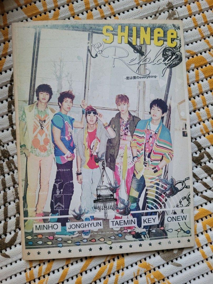 SHINee Replay K-pop CD Album PH version (Category: CDs & DVDs) located in Manila. Submitted by naila_s_things (Listing ID 1464153472, Image 1). Description: preloved may show signs of aging due to storage not for sensitive item location: Ilocos Norte not for rush shipping as I usually ship from Makato City SHINee Replay Album (CD + DVD) - Includes Music Videos - Features Behind-the-Scenes Footage - Minor stains on the back cover - Ideal for Shawo