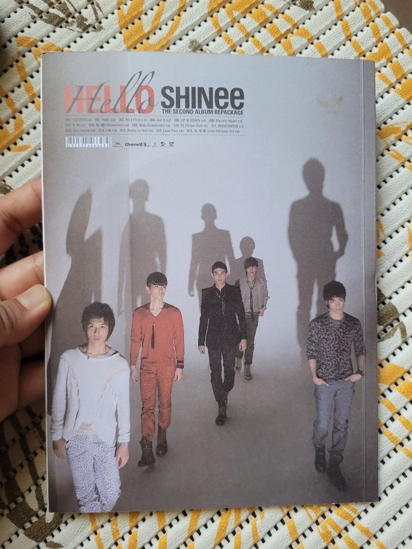 SHINee The 2nd Album Repackage Hello CD PH version (Category: CDs & DVDs) located in Manila. Submitted by naila_s_things (Listing ID 1464154170, Image 2). Description: preloved unsealed CD plus album only may show signs of aging due to storage no to sensitive item location: Ilocos Norte SHINee's The 2nd Album Repackage: '' - Includes the original CD - Features the SHINee members on the album cover - Perfect for any dedicated Shawol (fan) - A clas