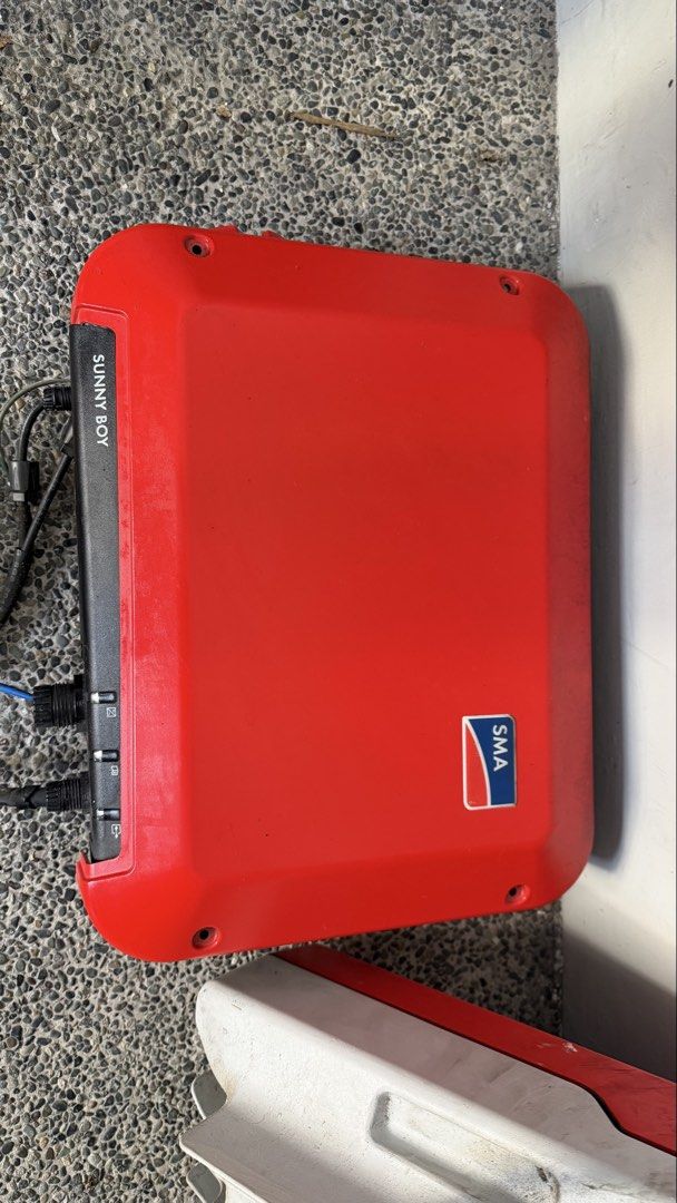 SMA Sunny Boy Solar Inverters (2 units) (Category: Other Home Appliances) located in Pasig City. Submitted by santamomma (Listing ID 1464142218, Image 1). Description: SMA Sunny Boy Solar Inverters – Fully Working When Removed Selling two SMA Sunny Boy grid-tied solar inverters after upgrading our home solar system to a new hybrid inverter with battery storage. Both SMA inverters were fully operational and working normally when removed from the s