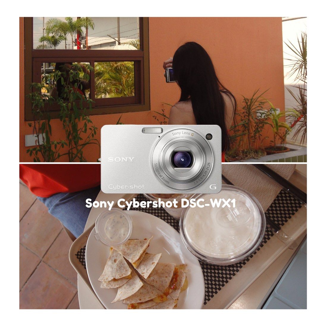 Sony Cyber-shot DSC-WX1 (Category: Cameras) located in San Fernando. Submitted by digixtwintales (Listing ID 1464339278, Image 1). Description: 𝗦𝗢𝗡𝗬 𝗖𝗬𝗕𝗘𝗥𝗦𝗛𝗢𝗧 𝗗𝗦𝗖-𝗪𝗫𝟭 - boxed unit! used / #preowned ◡̈ 🏷️ ₱ 𝟱,𝟵𝟵𝟵 + 𝗦𝗙 𝘖𝘗𝘌𝘙𝘈𝘛𝘐𝘖𝘕 𝘊𝘖𝘕𝘍𝘐𝘙𝘔𝘌𝘋: 𝘧𝘭𝘢𝘴𝘩, 𝘴𝘩𝘶𝘵𝘵𝘦𝘳, 𝘻𝘰𝘰𝘮, & 𝘰𝘵𝘩𝘦𝘳 𝘣𝘶𝘵𝘵𝘰𝘯𝘴 𝘢𝘳𝘦 𝘢𝘭𝘭 𝘸𝘰𝘳𝘬𝘪𝘯𝘨. 𝗳𝗲𝗮𝘁𝘂𝗿𝗲𝘀 - 10/10 body condition ⤿ 10.2 MP | 5× optical zoom | HD