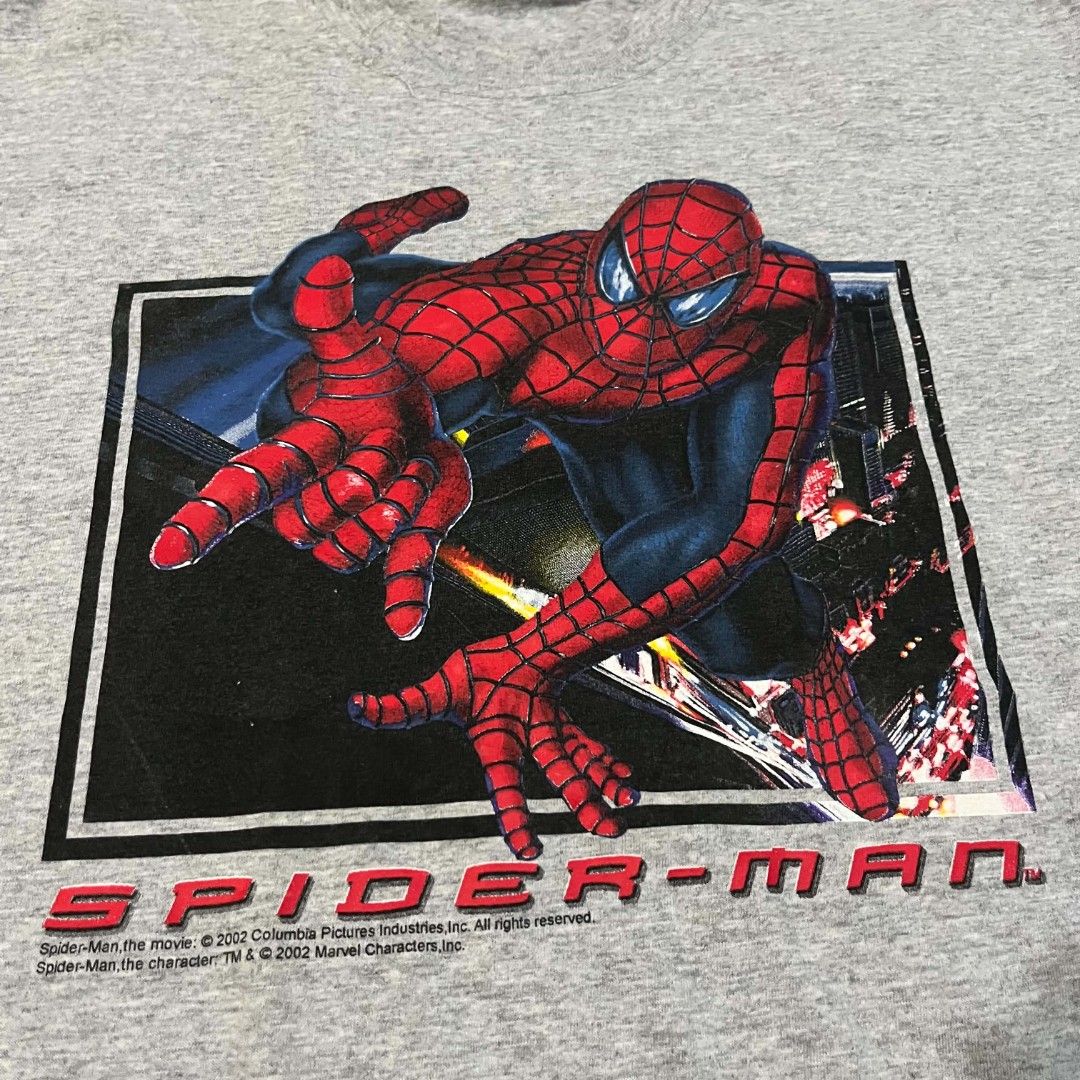 Spider - Man 2002 Promo Tshirt (Category: Tshirts & Polo Shirts ) located in Manila. Submitted by spo0ky.archives (Listing ID 1464301773, Image 3). Description: Width:21 Length:27.