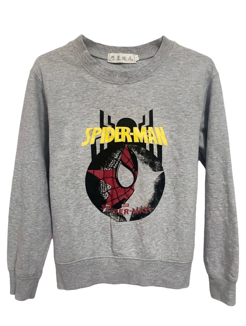 Spiderman Cotton Sweatshirt (Category: Babies & Kids Fashion) located in Caloocan City. Submitted by hardestea2026 (Listing ID 1464185332, Image 1). Description: .