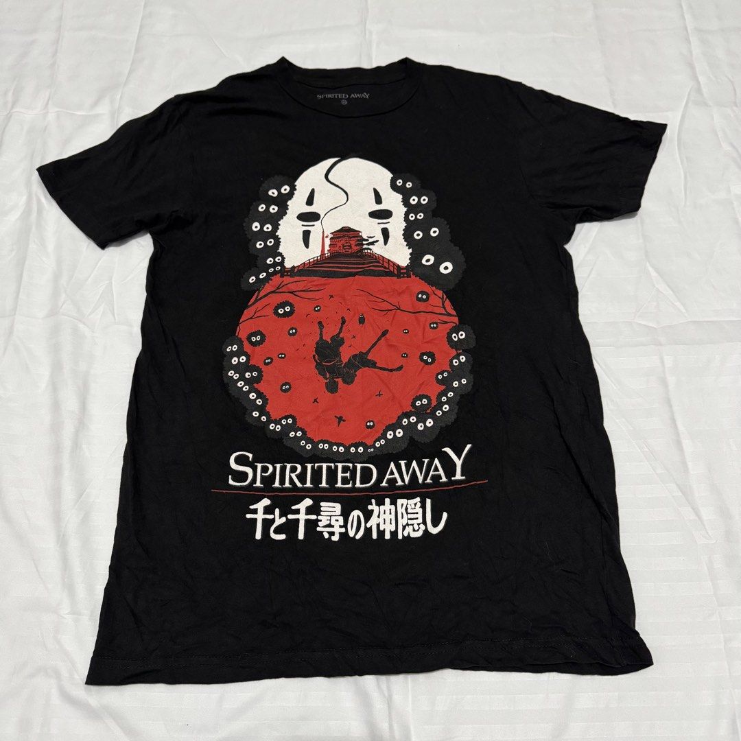 SPIRITED AWAY (Category: Tshirts & Polo Shirts ) located in Pasig City. Submitted by jaaard (Listing ID 1464221930, Image 1). Description: Size XS 17.5x26 Vgood condition .