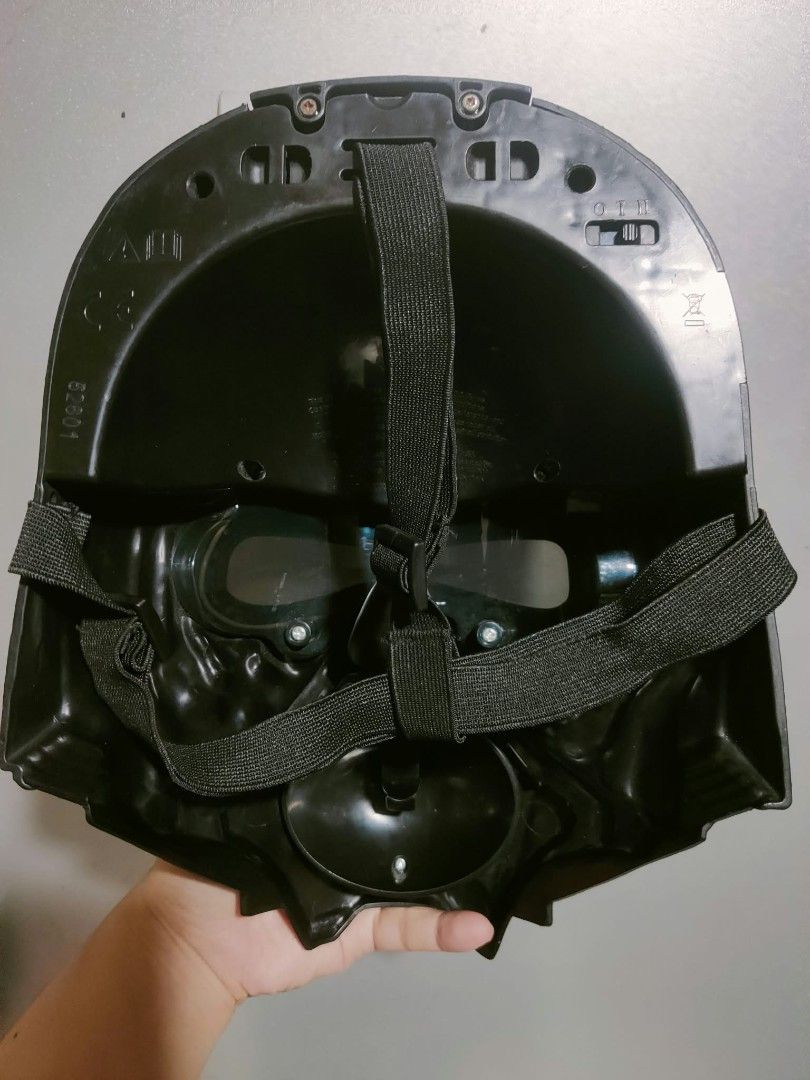 Star Wars Kylo Ren voice changer (Category: Action & Battle Toys) located in Manila. Submitted by jhs31 (Listing ID 1464184896, Image 3). Description: - Authentic Kylo Ren mask from Star Wars -VOICE CHANGER - Adjustable straps for a comfortable and secure fit - Ideal for costumes, cosplay, or display purposes - Good working condition -SELLING AS IS -CROSSPOSTED.