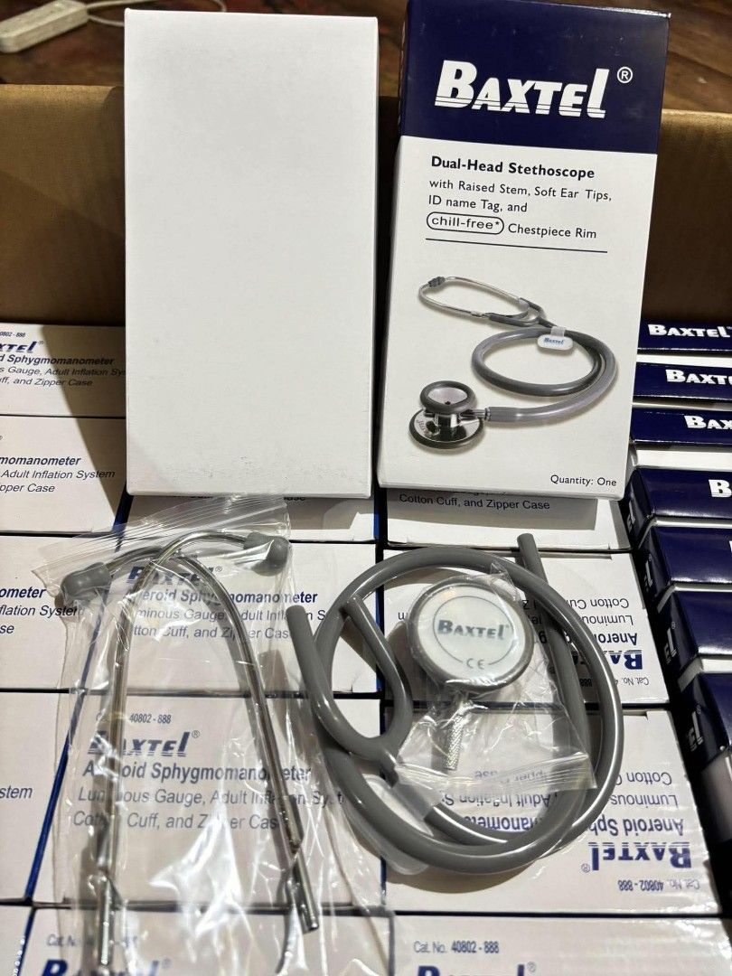 STETHOSCOPE baxtel brandnew (Category: Medical Supplies & Tools) located in Quezon City. Submitted by gabi2026 (Listing ID 1464179324, Image 2). Description: STETHOSCOPE PICK UP DELIVER COD GCASH BANK.