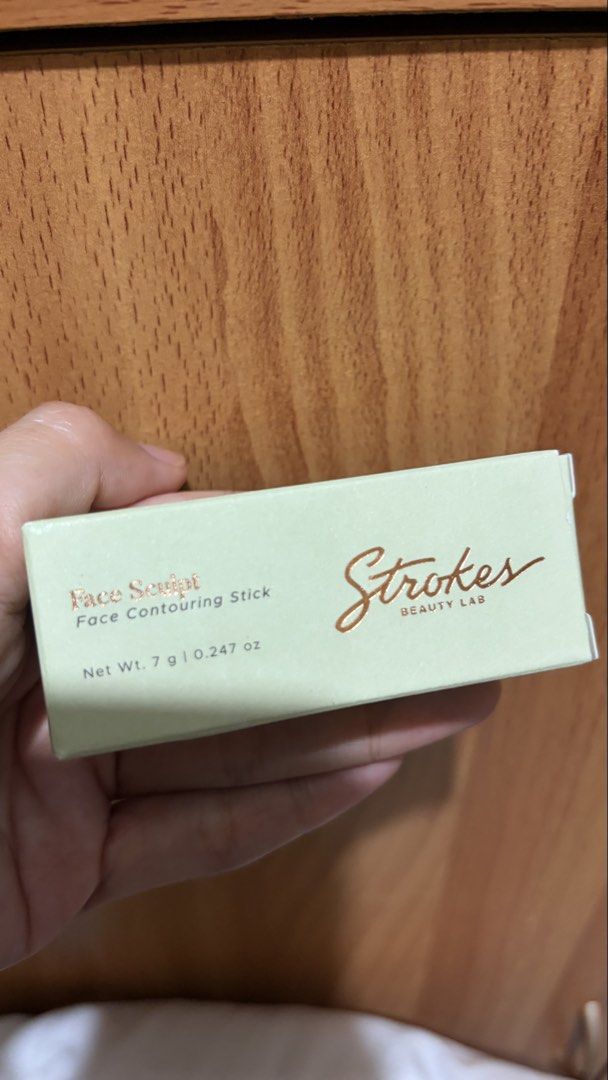 Strokes contour stick (peanut) (Category: Makeup) located in Valenzuela. Submitted by buythispls (Listing ID 1455794222, Image 3). Description: Cool taupe/brown contour, perfect for seamless natural contour. - brand new (sealed) - rfs: accidentally ordered another one 🥲 .