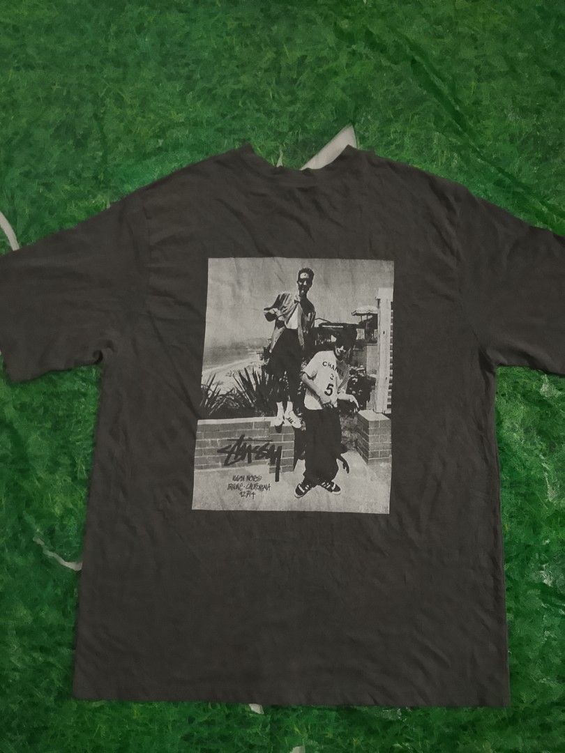 Stussy x chanel graphic tee (Category: Tshirts & Polo Shirts ) located in Tagbina. Submitted by jera-thrift.16 (Listing ID 1464154337, Image 3). Description: excellent condition color rate 8.9/10 acid wash size Xl dimes W-23 x L-32 goods for psg no tags/washtag (off only).