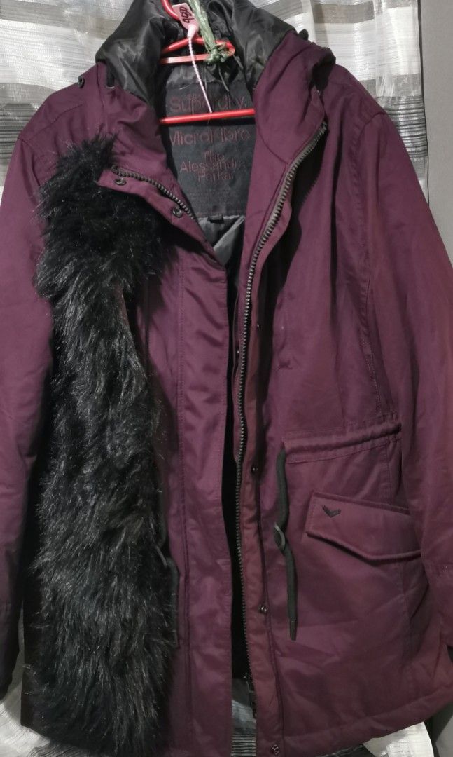 Superdry microfibre allesandra parka (Category: Coats, Jackets and Outerwear) located in San Jose. Submitted by thrift_ni_sir (Listing ID 1464256170, Image 3). Description: Excellent condition MOP gcash MOD j&t Add shipping fee.