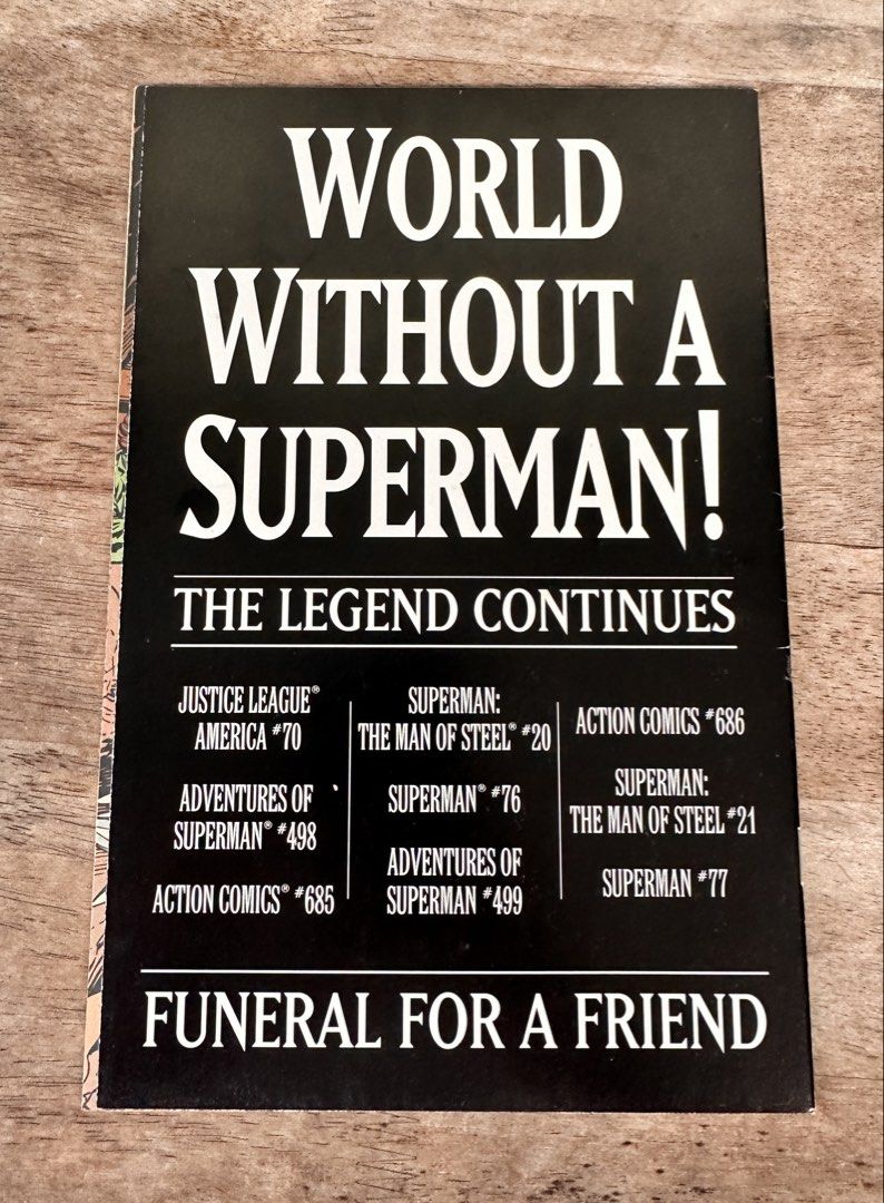 Superman #75- DC Comics (Category: Comics & Manga) located in Mandaluyong City. Submitted by collectorsobsessions (Listing ID 1464139112, Image 2). Description: - Comic in Very Fine condition. - Non-polybagged issue. - PRICE: P600.