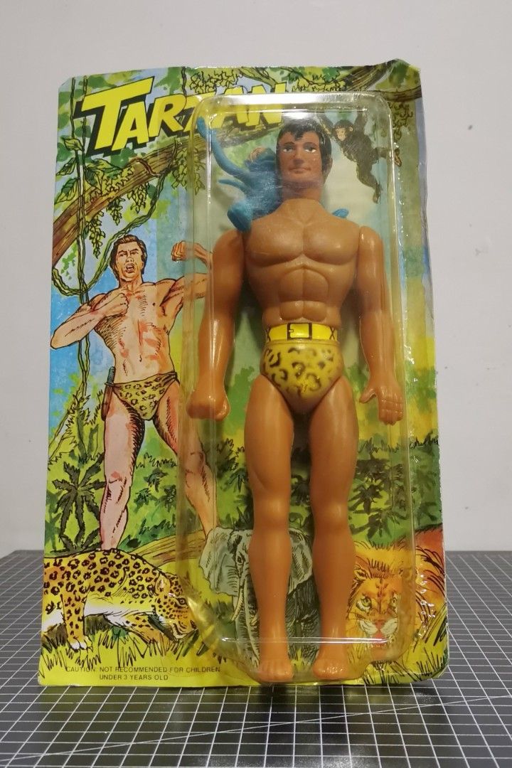 Tarzan vintage blowmold toy (Category: Action & Battle Toys) located in Botolan. Submitted by weirdconnectioncollectibles (Listing ID 1464244876, Image 1). Description: For sale Brandnew Vintage tarzan blowmolded toy 500 J&t nationwide delivery.