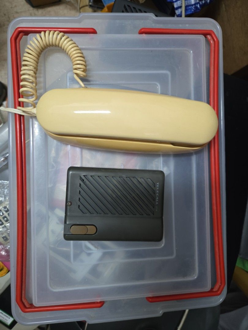 Telecall Intercom System (Category: Other Audio Equipment) located in Singapore. Submitted by autogate (Listing ID 1464184064, Image 1). Description: - Telecall Intercom System - Includes handset and main outdoor unit ( Made in Japan ) - Color: Cream and dark grey - Visible condition: Good, functional - Retro design - Used but in good working condition. No regret buying..