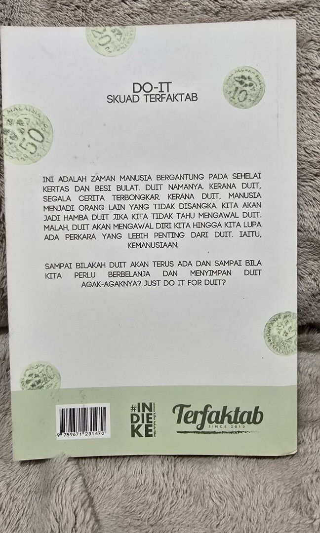 Terfaktab DO-IT (Category: Others) located in Kuala Lumpur. Submitted by monyetvault (Listing ID 1464286296, Image 2). Description: Fixed Price Don't expect perfect pack..