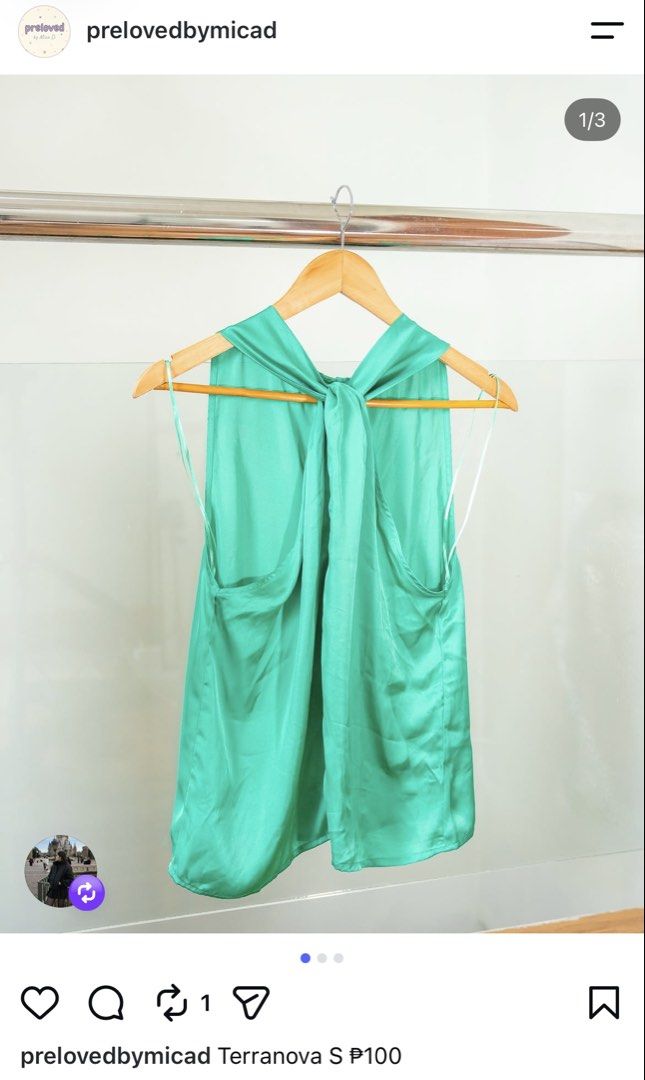 Terranova S (Category: Sleeveless) located in Lipa City. Submitted by prelovedbymicad (Listing ID 1464303808, Image 1). Description: .