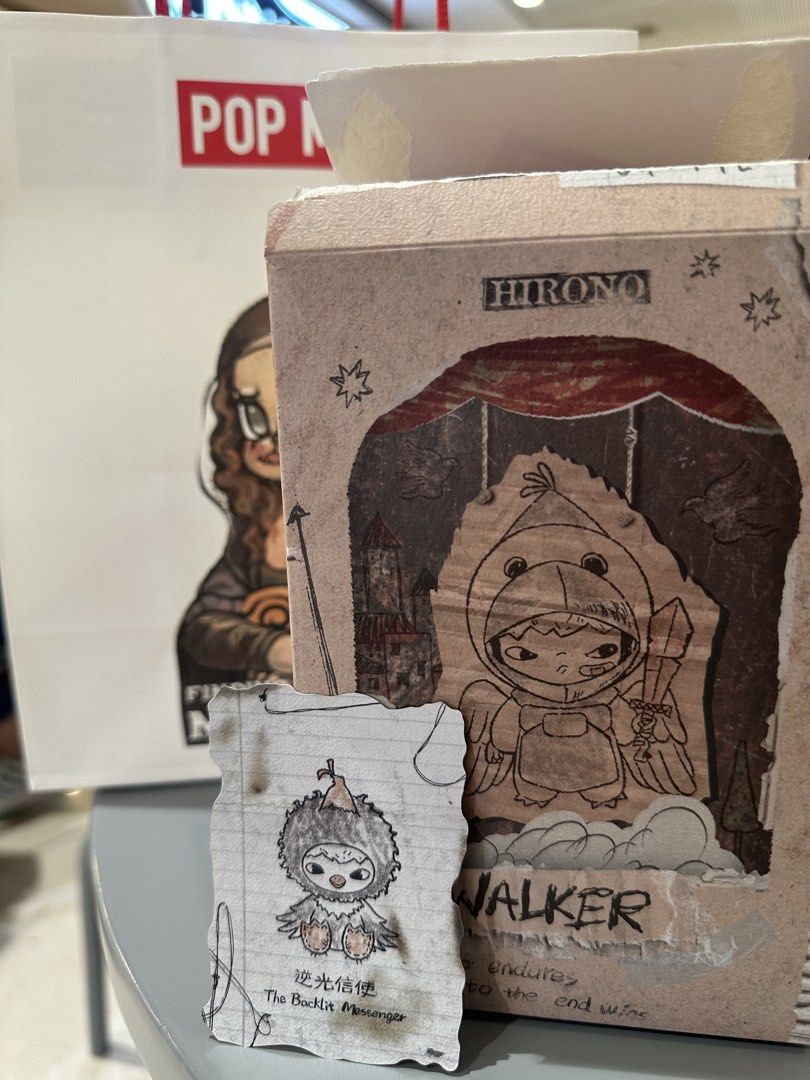 The Backlit messenger & The primodial grace (Category: Designer & Blind Box Toys) located in Pasig City. Submitted by alli_loria (Listing ID 1464234073, Image 1). Description: Selling "The backlit messenger & The primordial grace" for ₱1150 - Freshly bought at megamall branch - Dm for details - Pasig city/metro manila.