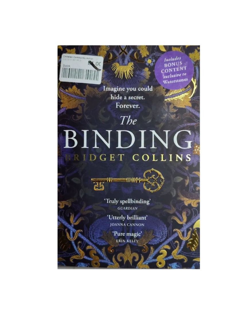 The Binding by Bridget Collins (Category: Storybooks) located in Roxas City. Submitted by ajsarrosa17 (Listing ID 1464201564, Image 1). Description: Pre-loved but not abused! Protected with plastic cover Fantasy Fiction Historical Fiction Romance LGBT Historical Magical Realism You can PM the "The Seaside Stories" FB page, Instagram or Tiktok for inquiries or PM me here. BIR and DTI registered.