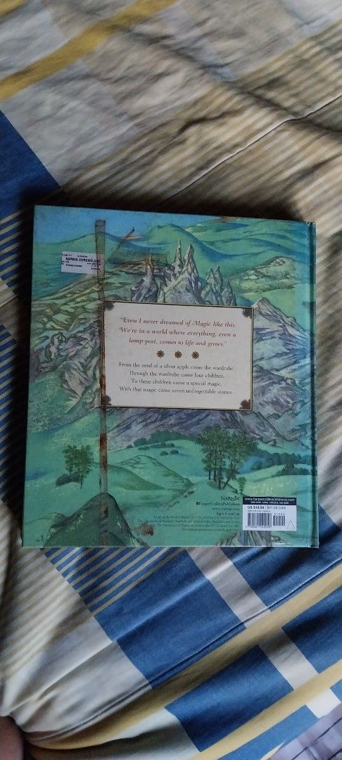 The Narnia Chronology: An Interactive Timeline (Category: Storybooks) located in Pasig City. Submitted by mdjantonio28636 (Listing ID 1464341784, Image 2). Description: - The Narnia Chronology: An interactive timeline. - Explore the world of Narnia created by C.S. Lewis. - Dive deeper into Narnian lore. - Packed with cool visuals and information. - A must-have for any Narnia fan..