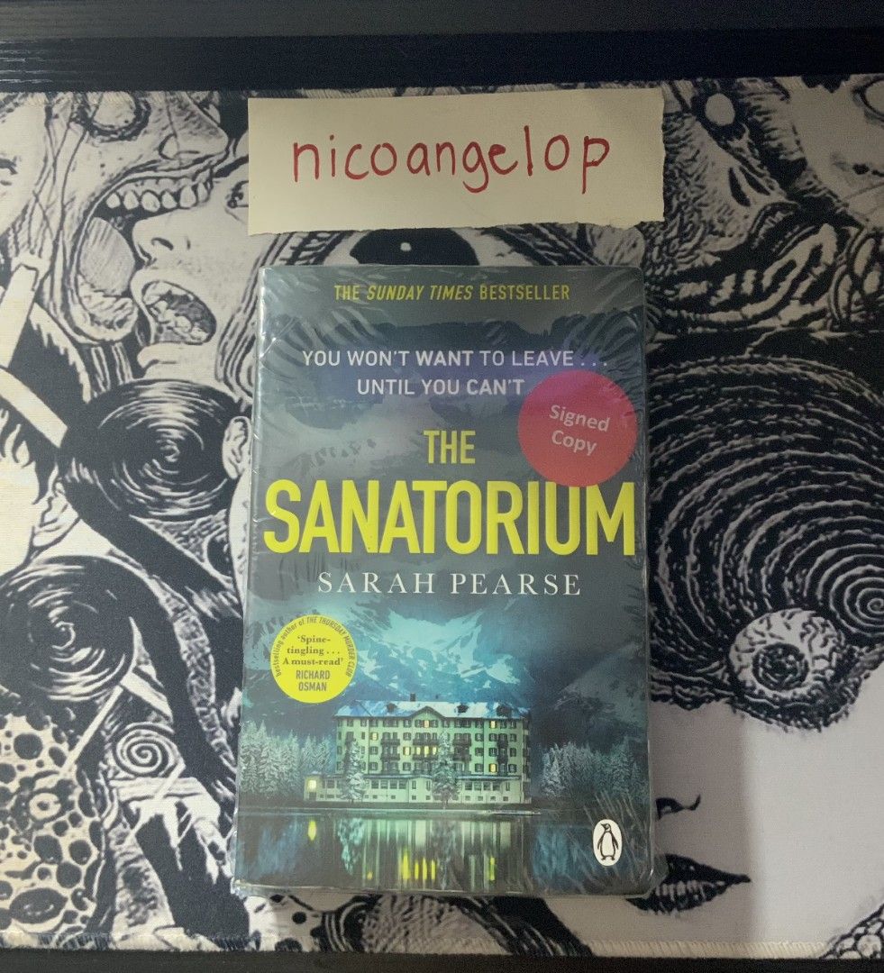The Sanatorium by Sarah Pearse (Category: Storybooks) located in Tacloban City. Submitted by nicoangelop (Listing ID 1464217120, Image 1). Description: Decluttering.